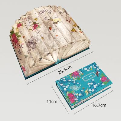 China LED Flower Design Flashing Printing On Paper Book Interior Lamp As Gift Set To Lovers for sale