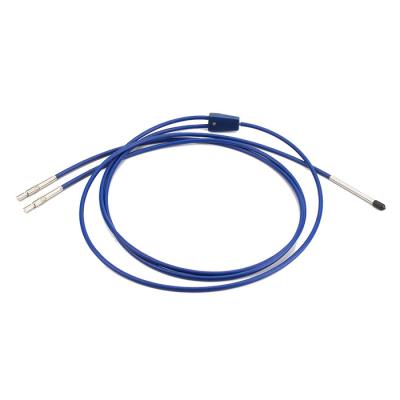 Cina Fibra a doppio rivestimento di quarzo personalizzabile Y-Type 7 Core 200nm-1100nm 400um L2m SMA905/TA/FC Connector in vendita