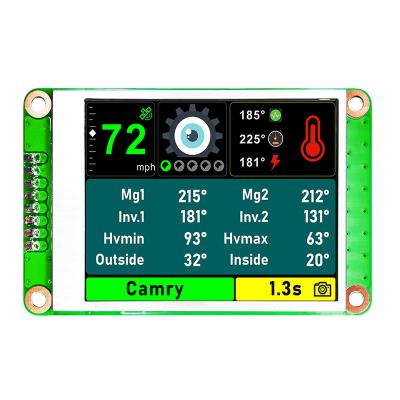 Cina Modulo a 2,4 pollici medico 240x320 HTM-TFT024A16-SPI a piena vista di TFT LCD in vendita