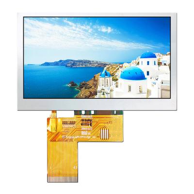 China Sunlight Readable 4.3 Inch TFT LCD Display 800x480 Pixels TFT-H043A10SVIST6N40 for sale