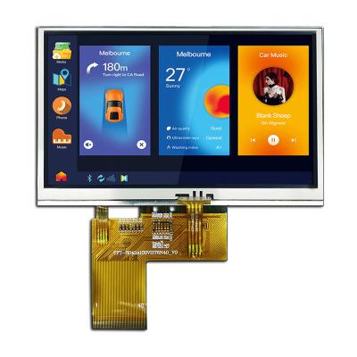 Китай 3.3V сопротивляющийся LCD 4,3 дюйма, дюйм TFT-H043A10SVIST5R40 800x480 LCD TFT 4,3 продается