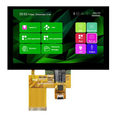 Cina Ampio touch screen del modulo di TFT LCD di temperatura del monitor a 5 pollici di 800X480 Pcap in vendita