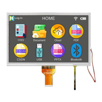 China 10.1 Inch LVDS IPS Sunlight Readable LCD Display With Resistive Touch Panel H101A9WSIFTKR40 for sale