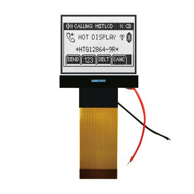 Cina modulo LCD del DENTE di 128X64 MCU, esposizione LCD HTG12864-9R di IC 7565R Chip On Glass in vendita