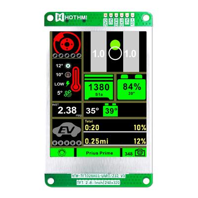 Китай Модуль дисплея UART 2,8 дюймов, умные модули дисплея 240x320 продается