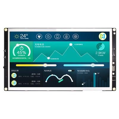 China 10.1 Inch HI IPS 1024x600 TFT LCD Module Display Sunlight Readable With Raspberry Pi for sale