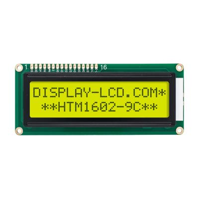 China 16x2 Character LCD Display Module STN+Gray Serial With Yellow Green Backlight for sale