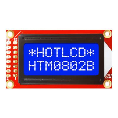 China 8x2 Character LCD | STN- Blue Display with White Side Backlight ST7066U Arduino lcd display module graphic lcd module en venta