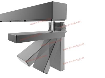 China 110LM/W de geleide van het Aluminiumheatsink van de Spoorverlichting 2700-6500K Matrijs Gegoten Draaibare Modules Te koop