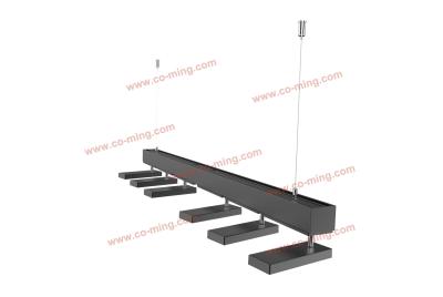 Chine Aileron de refroidissement en aluminium des appareils d'éclairage 15W 2700-6500K de voie d'intérieur de LED AC110-120V à vendre