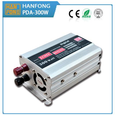 China 300 Watt Rechargeable Off Grid Solar Inverter DC 12V To AC 220V With Full Power for sale