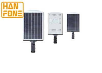 China 12V 15W todo en una lámpara de calle ligera solar con el sensor usando poder verde en venta