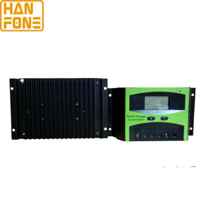 China Exhibición 12V del LCD/regulador de la energía solar de 24V PWM para la carga Cotroller de la Sistema Solar en venta