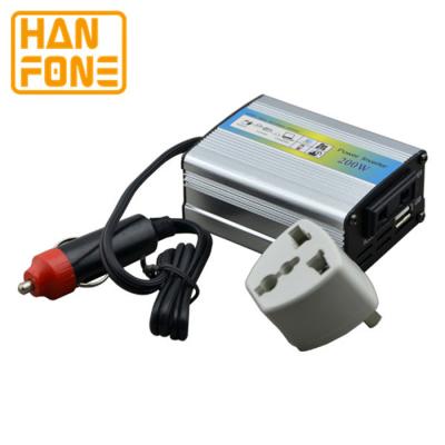 China Modified Sine Wave Power Inverter For Car , 200W Car Dc To Ac Converter for sale