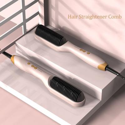 China Nondisposable Flat Electric Fast Straightener Brush Nondisposable Flat Electric Hair Dryer Nondisposable Pick Comb One Step Pick Hot Air Iron Private Label Brush Hair Airbrush for sale