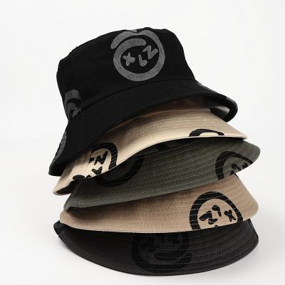 China Fashion Summer Fashion Bucket Hat With Patch Custom Logo Soft Bucket Hats Printed Embroidered Simple Volume Bucket Hats for sale