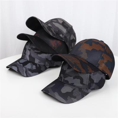 China breathable & Sports Waterproof Outdoor Casual Hat For Men Camouflage Summer Breathable Male Low Mesh Vintage Snapback Trucker Hat Baseball Cap for sale