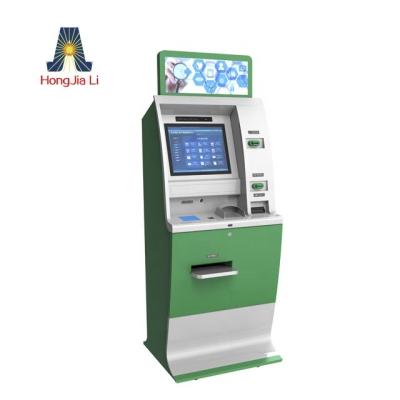 China Mainly for indoor use touch screen payment kiosk machine. 17inch Customized Full Function Bank ATM Kiosk Payment Machine For Cash Payment Kiosk Touch Screen (HJL-0601) for sale