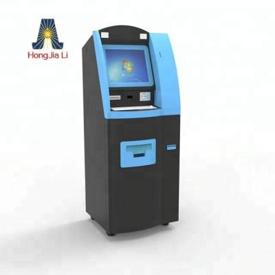 China Ticket Payment Kiosk Style 17inch Stand Alone Ticket Payment Kiosk with Bill Acceptor and Coin Dispenser for Self Payment (HJL-9904) for sale