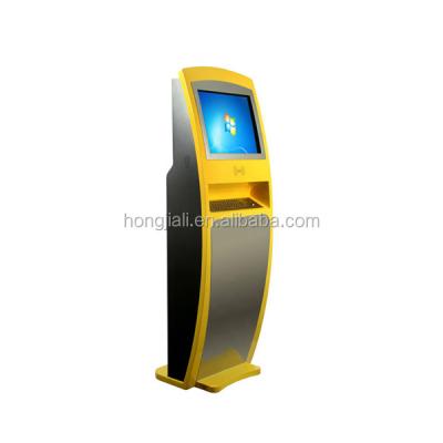 China Self Service Bank Bill Payment Kiosk with Card Scanner/Self Payment Kiosk/Bill Acceptor Kiosks for sale