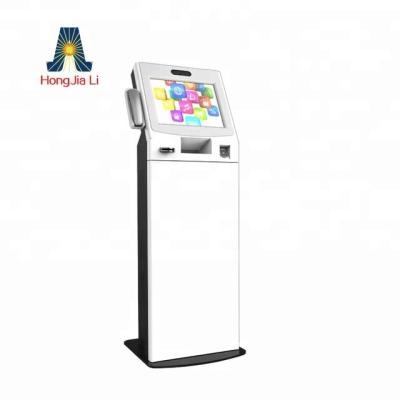 China Indoor touch screen kiosk mainly use in library. Hot Sale 17