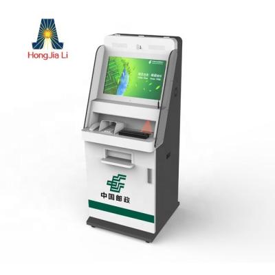 China Indoor ATM Bank and ATM Kiosk with Cash Payment Payment Terminal / Acceptor for sale