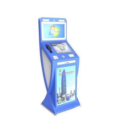 China Mainly For Indoor Use Betting Terminal 19inch Double Touch Screen Betting Terminal Multifunction Kiosk (HJL-2115) for sale