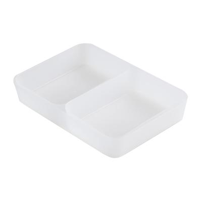 China Sustainable New Improvement Square Small Ware Classification Plastic Box Storage Containers for sale