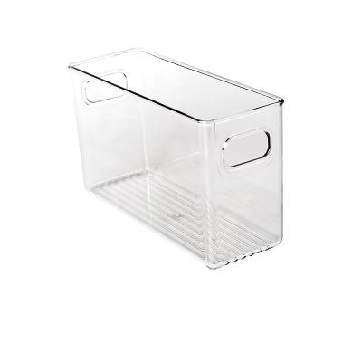 China Clear Plastic Freshness Preservation Fridge Food Organizer Food Storage Organizer Box for sale