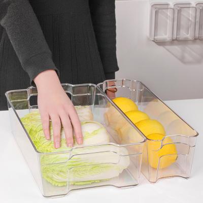 China Indoor Portable Fresh Keeping Box Kitchen Food Freezer Container Storage Organizer for sale