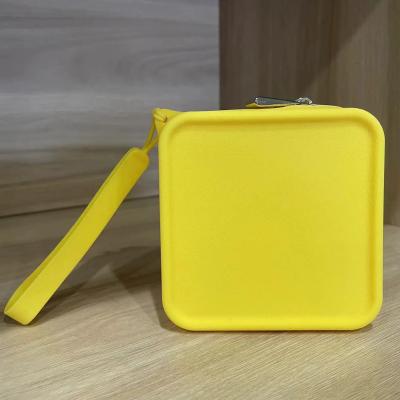 China Jewelry and Makeup Storage Bag Customized Silicone Cosmetics Box for Girls' Accessories for sale