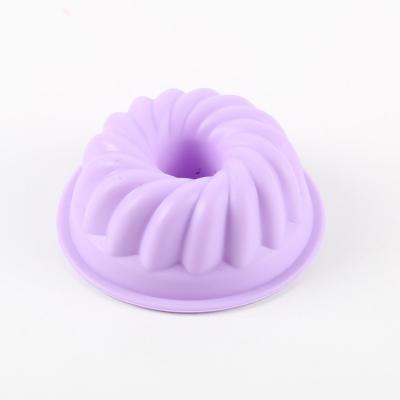 China Nonstick Silicone Donut Pan Molds Ideal for Baking and Stocked in Various Shapes for sale