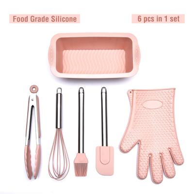 China Panela de bolo de silicone folha de biscoito moldes bandeja conjunto BPA livre revestimentos resistentes ao calor à venda