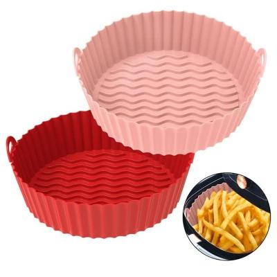 China 1.96cm*17cm*6.5cm Silicone Air Fryer Liner for Sustainable and Reusable Cooking Needs for sale