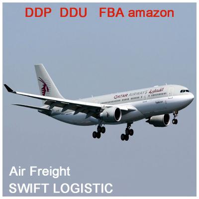 China cheap monovisc air freight cash on delivery shipping from china to qatar DHL DDP door to door air freight for sale