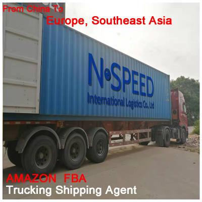 China Internationa Cargo Bulky Ddp Ddu Ddu Land Transport Fast Logistics From China To Europe Southeast Asia NSD-22S16-16 for sale