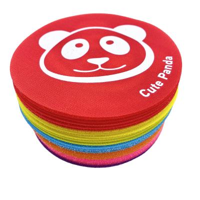 China FREE Customized Animal Markers Sit Spots Viable WITNESS Carpet Hook and Loop Dot For Children for sale