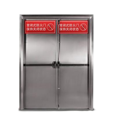 China Emergency Exit Steel Door Fire Protection Emergency Fire Rated Steel Doors For Commercial Industrial for sale