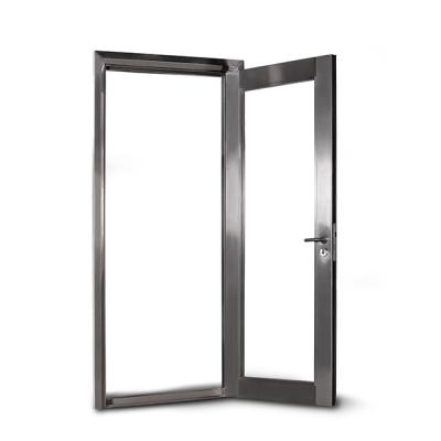 China Fire Protection Customized Aluminum Fire Rated Doors Hotel Entrance Steel Fire Doors for sale