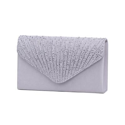 China Party Evening Purse Clutch Bag Envelope Evening Clutch Cross - Classic Body Bags Velvet Wedding Party Shoulder Bag For Women for sale