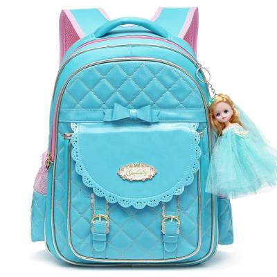 China Soft Waterproof Kids Backpacks For Girls Bowknot School Bag Laptop Backpack Kindergarten Kindergarten Kids Bags Girls School Bag for sale