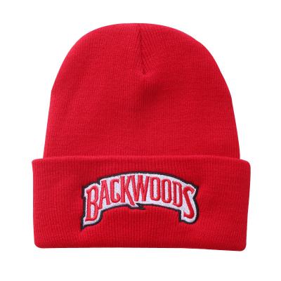 China Backwood Beanie Winter Hat Men Women Letter Knit Skullcap NEW By 2021 Acrylic COMMON Design Fashion Skullies Hats for sale