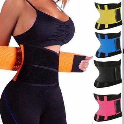 China Antibacterial Adjustable Sports Belt Strength Fitness Breathable Body Shaping Belt Abdomen Corset Slimming Belt Women's Tights Waist Trainer for sale