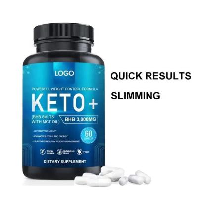 China OEM Weight Loss and Energy Ketone BHB Capsules Fat Burners Weight Management Weight Loss Pills Healthy Appetite Suppressant Ketone Slimming Capsules for sale