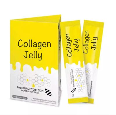 China OEM/ODM Vegan Skin Whitening Anti Aging Jelly Collagen Skin Firming and Weight Loss Collagen Jelly Stick for sale