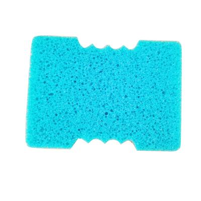 China Durable compressed PU and melamine foam with soap cleaning sponges and scouring pads for sale