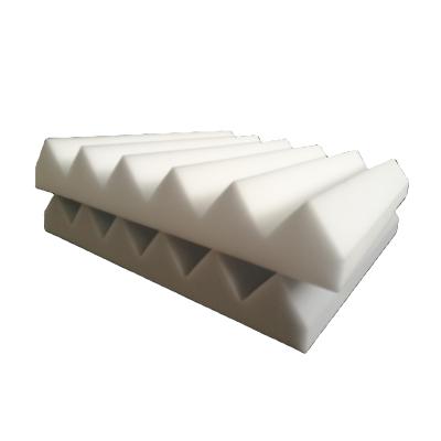 China Thermal Insulation RYL Best Sell High Quality OEM Shape Flat Pyramid Wedge Melamine Foam Acoustic Panel for sale