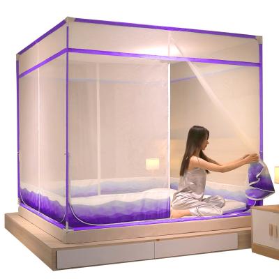 China New Best Quality Fashion Smart Mosquito Net Foldable Foldable Net For Double Bed Size for sale