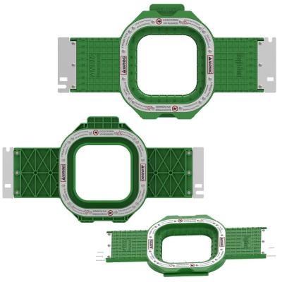 China Making 4.0x4.0 Easy Hooping Small Magnetic Hoop, Strong Magnets, Could Hoop For Tajima SWF Melco Ricoma Brother Happy Embroidery Machine for sale