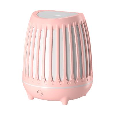 China Electric Aroma Diffuser Sale 400ML Mini Led Light Home Aroma Diffuser Aromatherapy Machine Baby Essential Oil Ultrasonic Warm Air Humidifier for sale